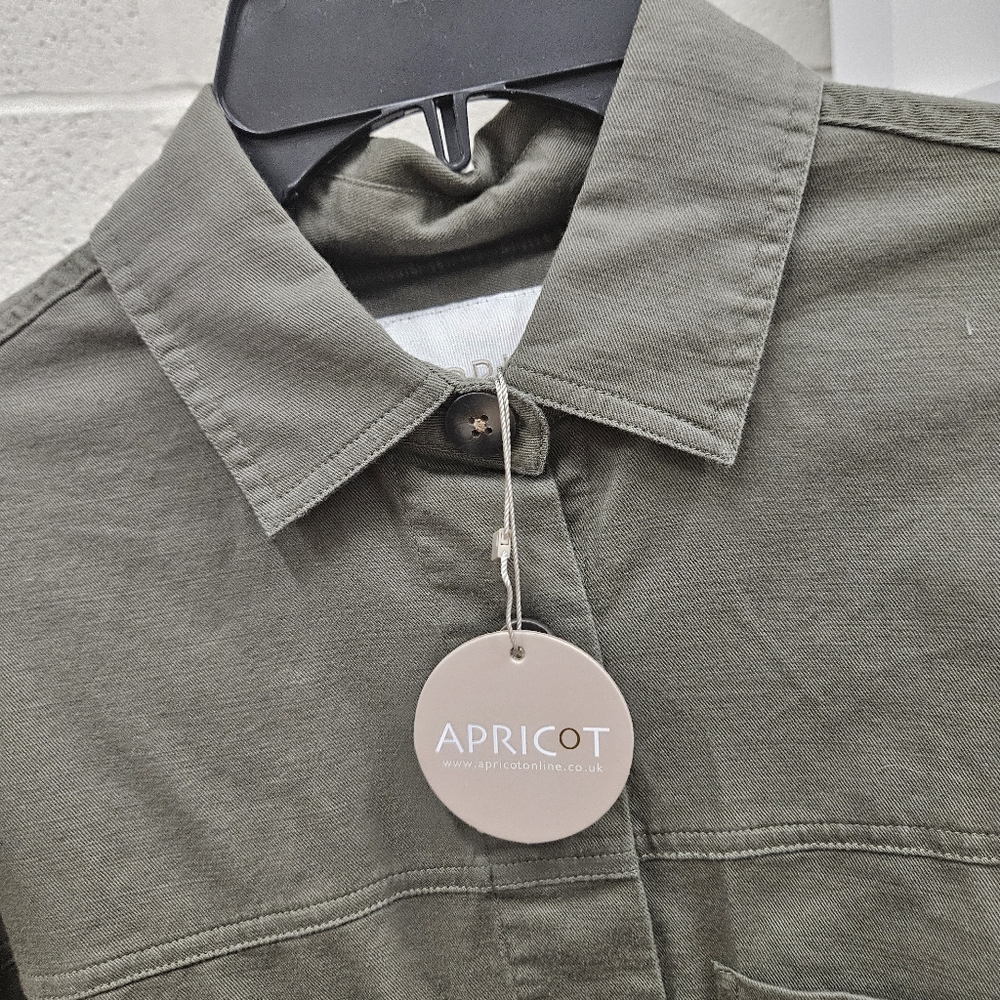 Twill Button Up Jacket - Picture 3 of 7